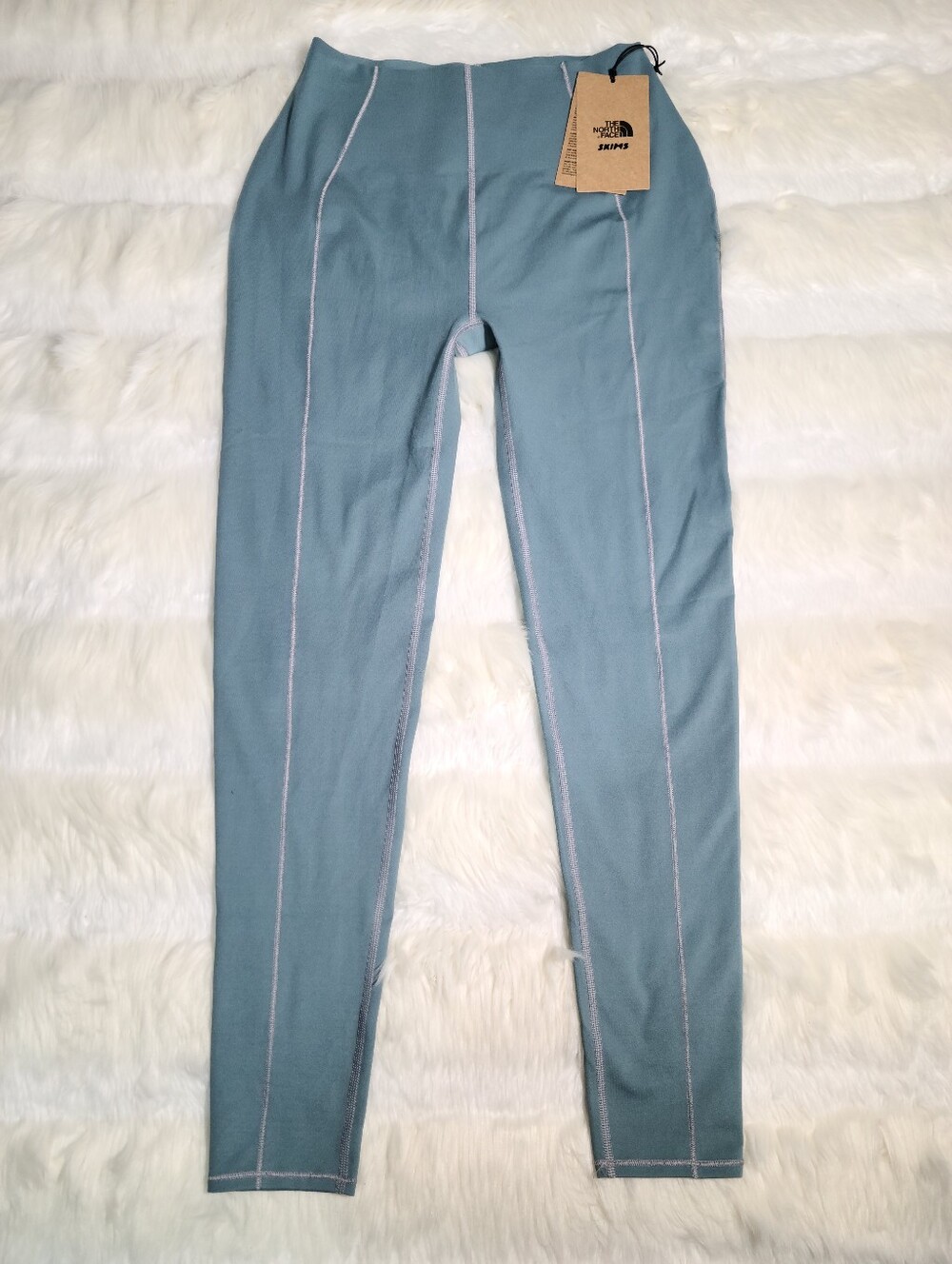 The North Face TNF x SKIMS Refina Leggings SK Kyanite Women Medium NEW